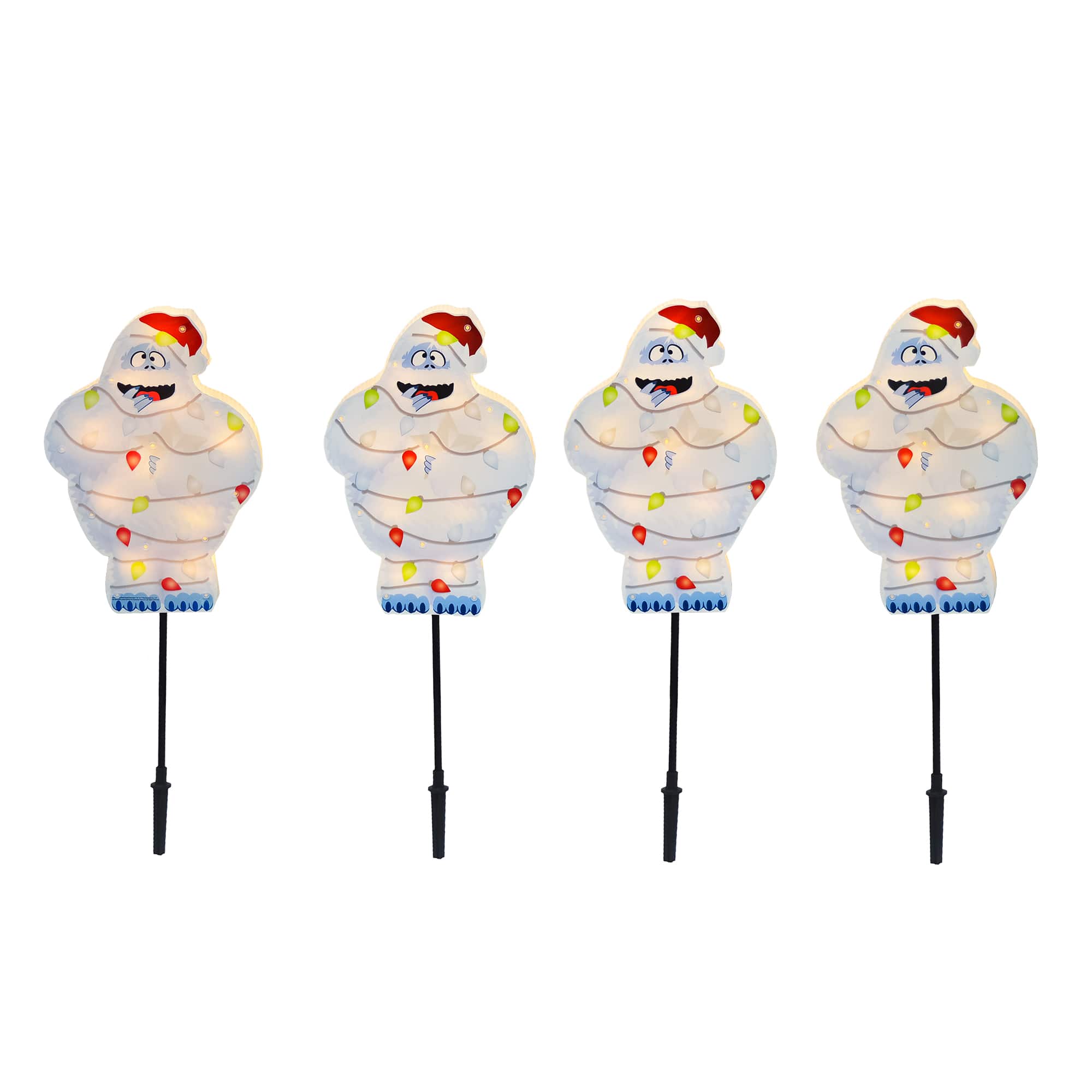 Rudolph the Red-Nosed Reindeer & the Island of Misfit Toys 14" Bumble Pathway Markers, 4ct.